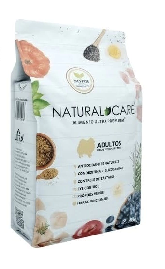 NATURAL CARE ADULTO MNI/PEQ 2,5KG
