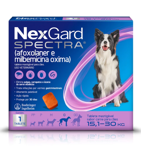 NEXGARD SPECTRA G 15,1 - 30KG - comprar online