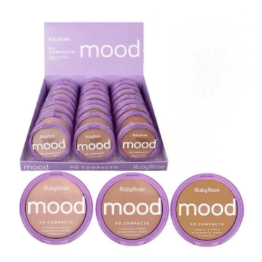 Pó compacto Mood Ruby Rose - comprar online