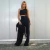 Conjunto Cropped e Calça Preto na internet