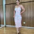 Vestido Midi Floral Rosa Draped na internet