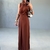 Vestido Midi Marrom Pamela na internet