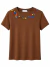 T-Shirt Bordada Marrom Carla