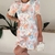 Imagem do Vestido Curto Floral com Cinto