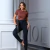 Blusa marrom canelada - JJ Modas