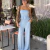 Conjunto Calça + Blusa Azul Manuela na internet