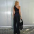 Conjunto Cropped e Calça Preto - loja online