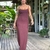 Imagem do Vestido Midi Marrom Regata