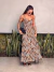 Vestido Midi Marrom Leila na internet
