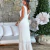 Vestido Midi Off White Nayara - comprar online