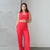 Conjunto Vazado Vermelho