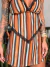 Blusa Regata Listra Marrom - comprar online