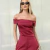 Conjunto Ombro a Ombro Marsala - loja online