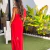 Vestido Midi Tule Vermelho Diana - JJ Modas