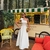 Vestido Midi em Crepe Off White
