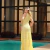 Vestido Amarelo Longo Meire na internet