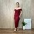 Vestido Midi Marsala - comprar online