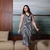 Vestido Midi Listra Preta - loja online