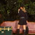Conjunto Camisa e Short Preto - JJ modas