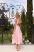 Vestido Melissa Midi Rosa Candy em Jacquard na internet