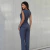 Conjunto Alfaiataria Blusa e Calça Cinza - loja online
