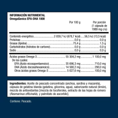 Metagenics OmegaGenics EPA-DHA 1000 - comprar en línea