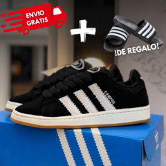 Adidas Campus + Ojotas Adilette Aqua de regalo