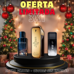 OFERTA LIMITADA 3X1 PERFUMES IMPORTADOS