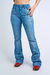 CALCA JEANS BORDADA MISS COUNTRY STARS REF 1023