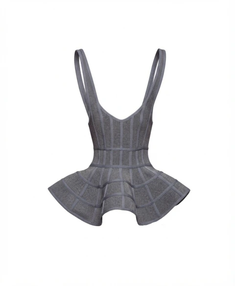 Corset Urbano Cinza Escuro