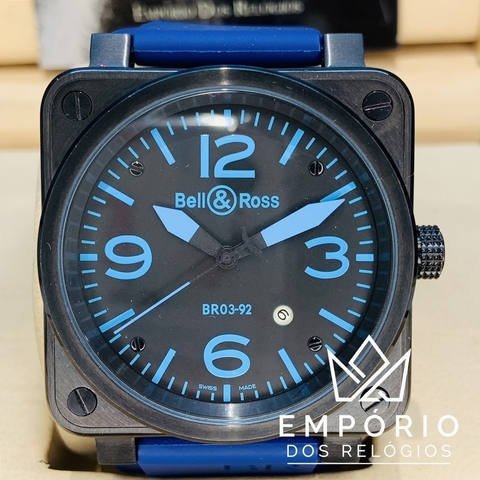 Bell & Ross Preto e Azul