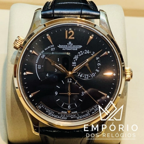 Jaeger-LeCoultre Master Control Geographic Bronze Preto