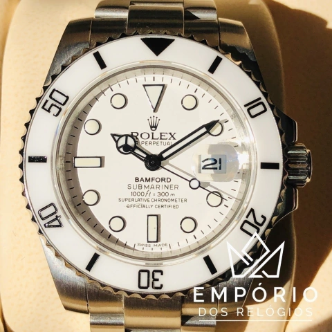 Rolex Submariner Date Branco