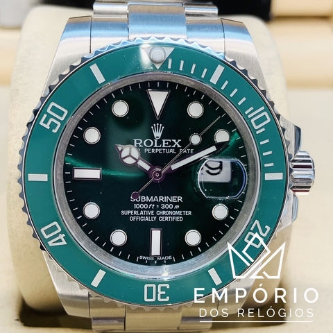 Rolex Submariner Date Verde Hulk