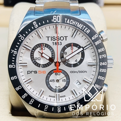 Tissot PRS 516 Chronograph Prata