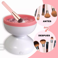 LIMPIADOR DE BROCHAS ELECTRICO + ORGANIZADOR DE COSMÉTICOS - Revein