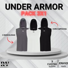 3X1 MUSCULOSAS UNDER ARMOUR - comprar online