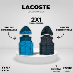 CHALECO LACOSTE 2x1 - IMPORTADO - comprar online