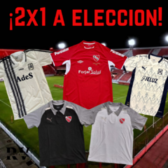 2x1 CAMISETAS INDEPENDIENTE A ELECCIÓN