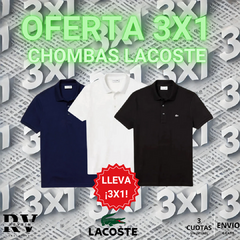 3X1 CHOMBAS LACOSTE - comprar online