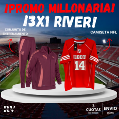 2X1 CONJUNTO RIVER PLATE + CAMISETA NFL GRATIS - comprar online