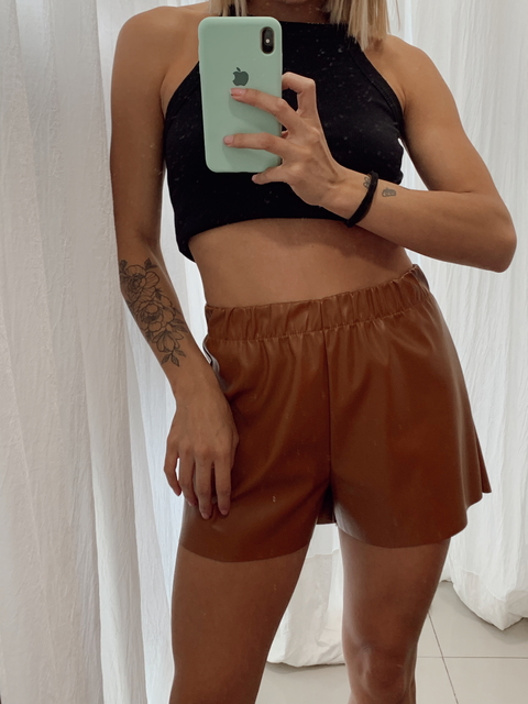 SHORT ECO CUERO COLORES - comprar online