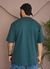 Camiseta Oversized Premium Jesus - Verde Petróleo