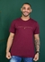 Camiseta Masculina Jesus Marsala