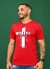 Camiseta Masculina Jesus Cruz Vermelho