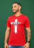 Camiseta Masculina Jesus Cruz Vermelho