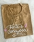 Tshirt Algodão Premium Forte E Corajosa Caramelo