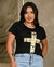 Tshirt Algodão Premium Cruz Leão Preto