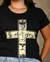 Tshirt Algodão Premium Cruz Leão Preto