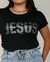 Tshirt Algodão Premium Jesus Caminho Preto